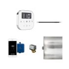 Mr. Steam ABTLRLWHPC Air Butler Package with Linear Steamhead in Polished Chrome