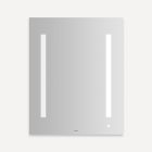 Robern AM2430RFPA AiO Lighted Mirror, 24" W X 30" H X 1-1/2" D, LUM Lighting, 4000K Temperature (Cool Light), Dimmable, OM Audio, USB Charging Ports