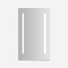 Robern AM2440RFP AiO Lighted Mirror, 24" W X 40" H X 1-1/2" D, LUM Lighting, 4000K Temperature (Cool Light), Dimmable, USB Charging Ports