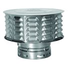 AmeriVent 4ECW ECW Series 4" Louvered Snap Lock Vent Cap