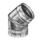 AmeriVent 5E45 E45 Series 45 Degree 5" Adjustable Type B Gas Vent Elbow