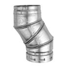 AmeriVent 5EAL EAL Series 5" 90 Degree Adjustable Elbow For Type B Gas Vent System