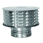 AmeriVent 6ECW ECW Series 6" Louvered Snap Lock Vent Cap