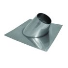 AmeriVent 7RF RF Series 7" Roof Vent Flashing in Zinc