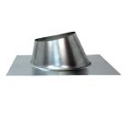 AmeriVent 9RF RF Series Type B Gas Vent Standard Round Flashing in Galvanized