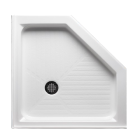 Americh A3636NA-WH 3636 Neo Angle Shower Base In White