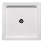 Americh A3838ST-WH 38" x 38" Single Threshold Shower Base In White