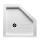 Americh A4848NA-WH 4848 Neo Angle Shower Base In White