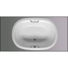 Americh SR6042T-WH 6042 Sol Oval Round Deck Tub Only In White