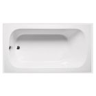 Americh AWBSPO0110 Miro 66" W X 32" L Alcove Tub with Integral Tile Flange and Left Hand Drain in White