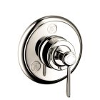Axor 16832831 Montreux Trio/Quattro Diverter Trim with Lever Handle in Polished Nickel