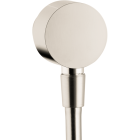 Axor 27451001 ShowerSolutions Wall Outlet with Check Valves in Brushed Nickel