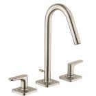 Axor 34133821 Citterio M Widespread Faucet, 1.2 GPM in Brushed Nickel
