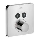 Axor 36707001 ShowerSelect SoftCube Thermostatic 2-Function Trim in Chrome