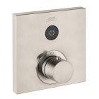 Axor 36714821 ShowerSelect Square Thermostatic 1-Function Trim in Brushed Nickel