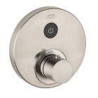 Axor 36722821 ShowerSelect Round Thermostatic 1-Function Trim in Brushed Nickel