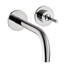 Axor 38118001 Uno Wall-Mounted Single-Handle Faucet Trim, 1.2 GPM in Chrome