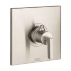 Axor 39711821 Citterio Thermostatic Trim with Lever Handle, Highflow in Brushed Nickel