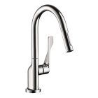 Axor 39836001 Citterio 2-Spray Prep Kitchen Faucet, Pull-Down, 1.75 GPM in Chrome