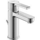 Duravit B21010001U10 B.2 Single Hole Bathroom Faucet with Pop-Up Drain Assembly 1.1 GPM in Polished Chrome