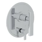 Rohl BA210NL-APC Pirellone Pressure Balance Trim with Diverter and Metal Lever Handle in Polished Chrome