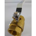 Granite G21625 Brass Ball Valve, Lever Handle, 2 1/2" NPT Female