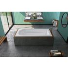 72" Bath Tub Drop-In 72" W X 36" H X 22" D Barrington in White by Americh BAR7236T-WH