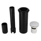 Mountain Plumbing BDWOF-DSTRIM/BRN BDWOF-DSTRIM/ULB Tub Docking Station - Freestanding Tub Drain Rough-In - Trim Kit with Overflow in Brushed Nickel