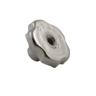 Firomatic 12510U 165°F Silver Hand Wheel for Fire Safety Valves