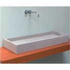 Rapsel BMCL 000 28" X 18" Lavatory Large carrara marble in White