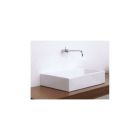 Rapsel BRCS018 Barcelona Washbasin Sink 40cm in Ceramic White