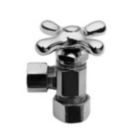 Brasstech 402X/24 Angle Valve. Inlet 1/2 Inch X 1/2 Inch In Polished Gold