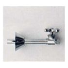 Brasstech 417X/15S 417X15S Straight Valve with Handle 1/2 Inch Sweat x 3/8 Inch Compression In Satin Nickel
