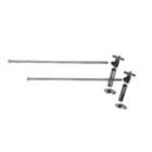 Brasstech 491X/15S Supply Xhdl 1/2Ips 3/8X20Blns in Satin Nickel