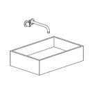 Rapsel BRSM009 PIETRA 23" X 16" Wall Mounted Lavatory in Satin