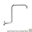 Nikles C08N.300X200.34N/US Shower Arm XL 24 300 X 200 mm in Brushed Nickel