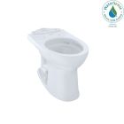 Toto C454CUFGT40#01 Drake II 1G 28.5" Washlet+ Universal Height Elongated Toilet Bowl Only in Cotton White