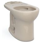 Toto C775CEFG#03 Drake Round TORNADO FLUSH Toilet Bowl with CEFIONTECT in Bone