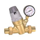 Caleffi 535051A 5350 Series Autofill 3/4" Union NPT with Pressure Gauge