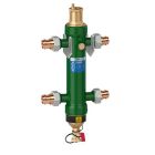 Caleffi 549568A 5495 Series SEP4, 4-in-1 Magnetic Hydraulic Separators 1-1/2" Press Union
