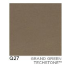 Ronbow 360025-0-Q27   Grand Green 25 TechStone Vanity Top with Single Faucet Hole and Drain Hole