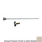 Davinci CAR-191-SN Rod/Knob Pop Up Assembly in Satin Nickel