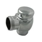 Delany 153-3A-G 1" Angle Control Stop for Ground Joint Connection (Screwdriver Operated with Bumper Seat)