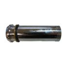 Delany 64-2 Kwikfit Union Tailpiece w/ No. 65 & No. 66 (4" Overall Length - Allows for 6-1/2" to 7-1/2" Centers)  for Ground Joint Versions of Flushboy, Flushboy ULTRA, PRESTO & REX