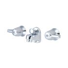 Central Brass 1177-DA 2-Handle Shelf Back Lavatory Faucet