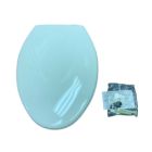 Church 380TL Elongated Plastic Toilet Seat, Closed Front with Cover in White
