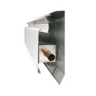 Slant Fin 103401060 Multi Pak 80 Series Hydronic Complete Baseboard Radiation For Hot Water, 6 ft. Length in White