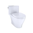 Toto CST642CEFGAT40#01 Nexus 1.28 GPF One Piece Elongated Chair Height Toilet with Tornado Flush Technology - Less Seat in Cotton White