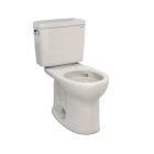 Toto CST775CEFG#12 Drake 14" L X 30 1/8" H X 26 3/8" W Two Piece Toilet with Round Bowl and Universal Height 1.28 GPF in Sedona Beige