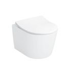 Toto CT427CFG#01 RP 19.25" WallHung, Tornado Flush, DShape, Front Toilet Bowl Only in Cotton White (Seat Sold Separately)